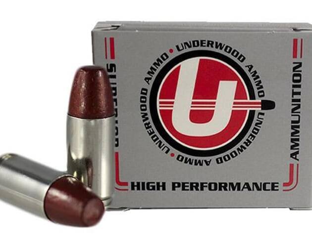 Underwood Ammunition 9mm Luger +P 147 Grain Hard Cast Flat Nose 500 round