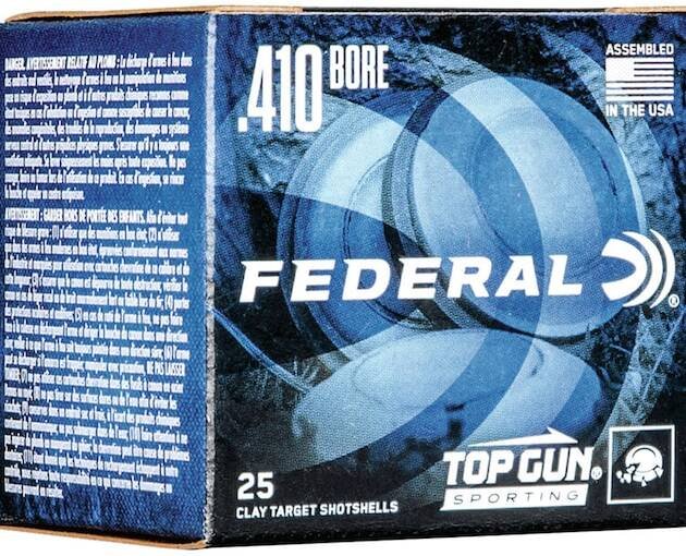 Federal Top Gun Sporting Ammunition 410 Bore 2-1/2" 1/2 oz 1000 rounds
