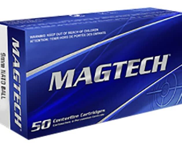 Magtech Ammunition 9mm Luger 124 Grain Full Metal Jacket