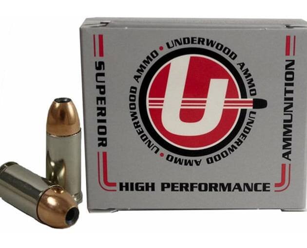Underwood Ammunition 9mm Luger +P 124 Grain Jacketed Hollow Point 500 round