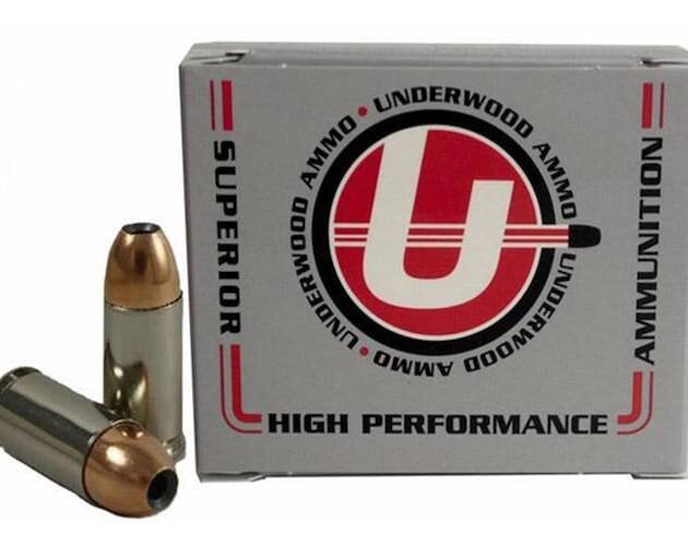 Underwood Ammunition 9mm Luger 124 Grain Jacketed Hollow Point 500 round