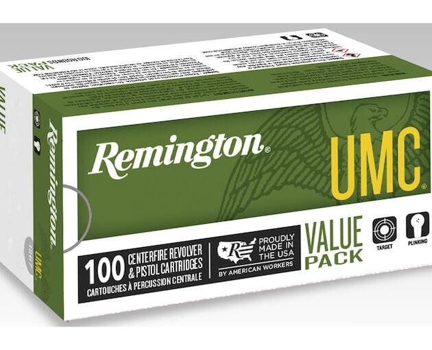 Remington UMC Ammunition 9mm Luger 115 Grain Jacketed Hollow Point