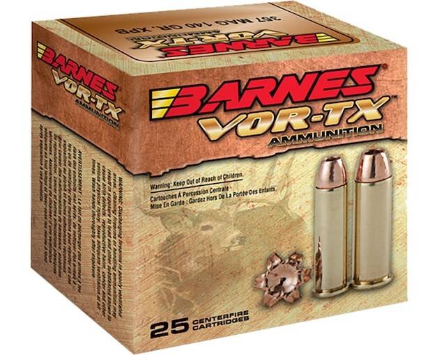 Barnes VOR-TX Ammunition 9mm Luger 115 Grain Solid Hollow Point Lead Free 500 round