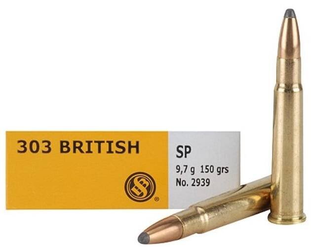 Sellier & Bellot Ammunition 303 British 150 Grain Soft Point 500 rounds