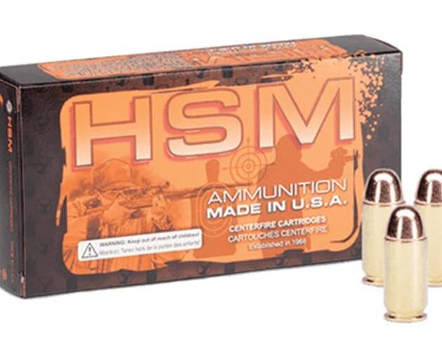 HSM Remanufactured Ammunition 9mm Luger 115 Grain Full Metal Jacket 1000 round