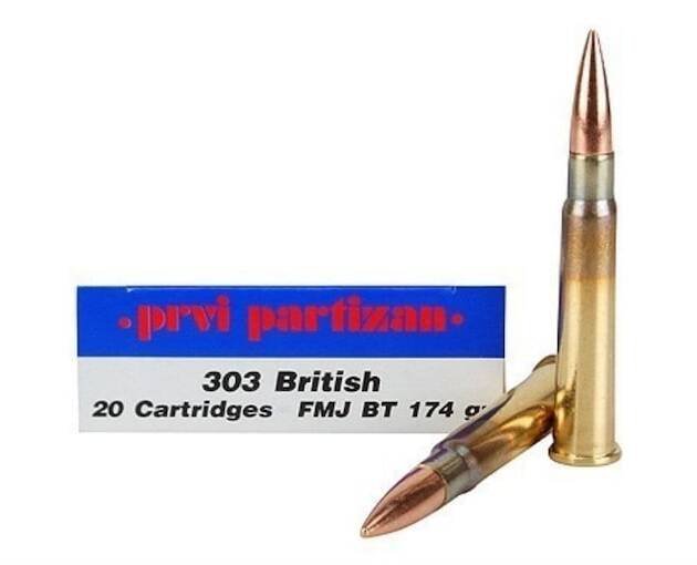 Prvi Partizan Ammunition 303 British 174 Grain Full Metal Jacket Boat Tail 500 rounds