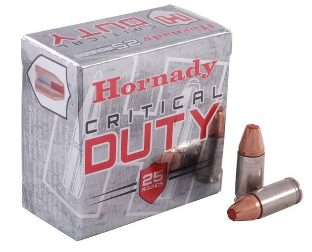 Hornady Critical Duty Ammunition 9mm Luger 135 Grain FlexLock 500 round