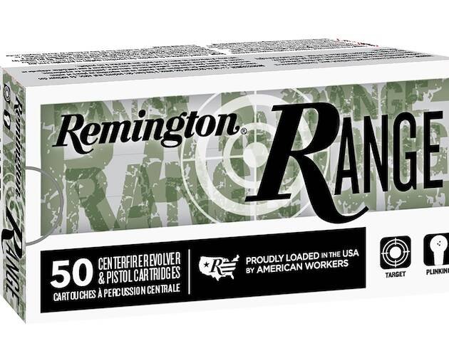 Remington Range Ammunition 9mm Luger 124 Grain Full Metal Jacket