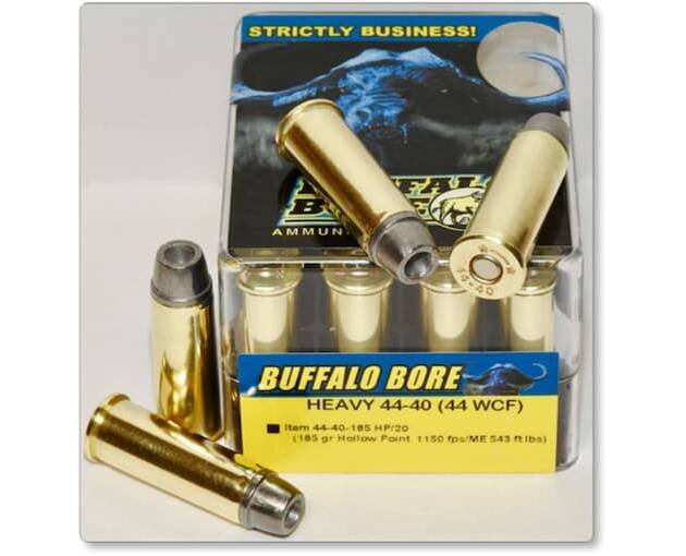 Buffalo Bore Ammunition 44-40 WCF 185 Grain Hollow Point 300 rounds