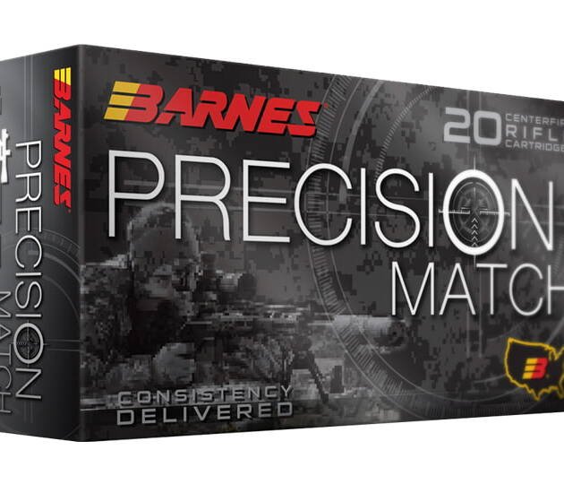 Barnes Precision Match 6.5 Creedmoor 140gr Match Burner OTM BT Rifle Cartridges - 500 Rounds