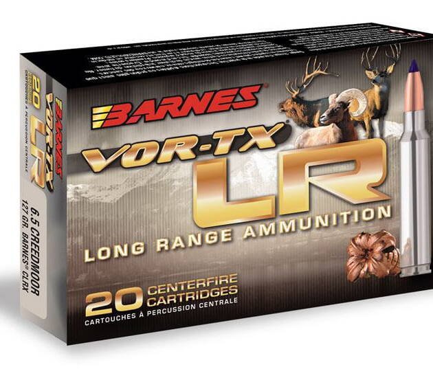 Barnes Vor-Tx Long Range Centerfire 6.5 PRC 127gr LRX BT Rifle Cartridges 500 Rounds