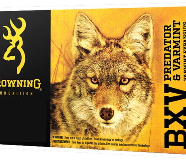 Browning BXV .22 Hornet 35 Grain Polymer Tip Brass Cased 500 rounds