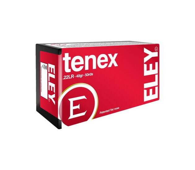 Eley Ammunition Eley Ammo Tenex .22lr 40gr 500 RDS