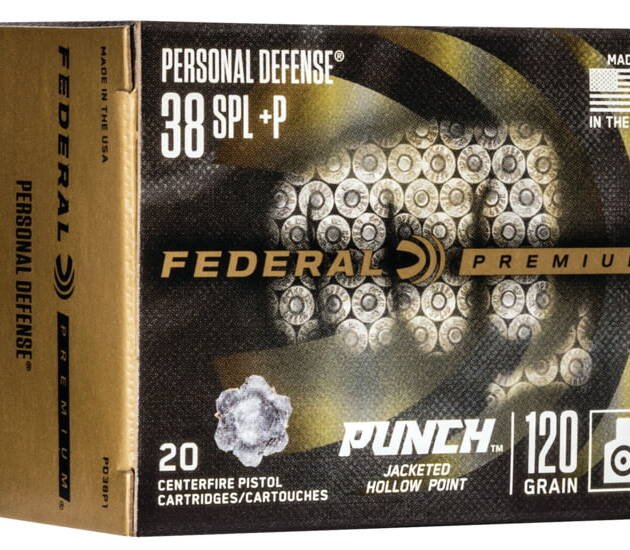 Federal Premium Centerfire Handgun Ammunition .38 Special 120 grain Jacketed Hollow Point Centerfire Pistol Ammunition 500 ROUNDS