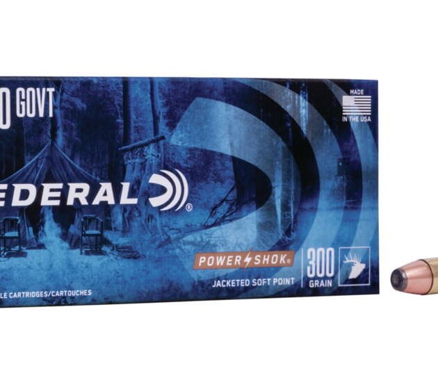 Federal Premium Power-Shok .45-70 Government 300 grain Jacketed Soft Point 500 rounds