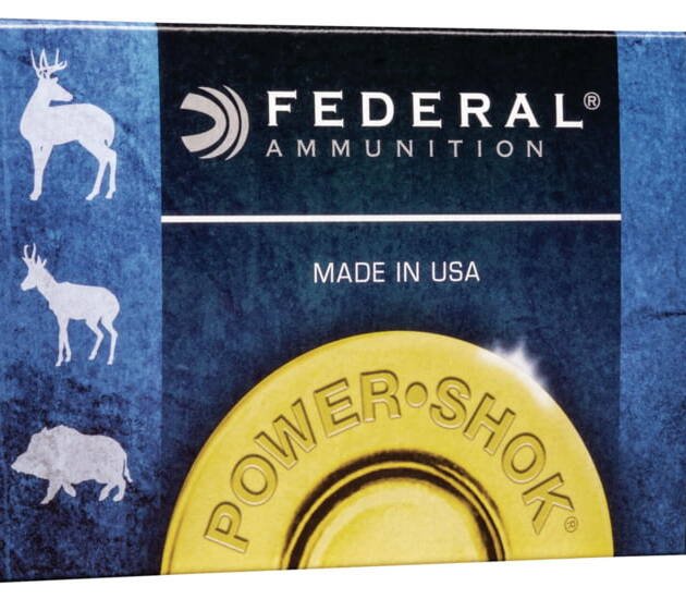 Federal Premium Power-Shok 7mm-08 Remington 150 grain Jacketed Soft Point Centerfire Rifle Ammunition 708CS Caliber: 7mm-08 Remington, Number of Rounds: 500