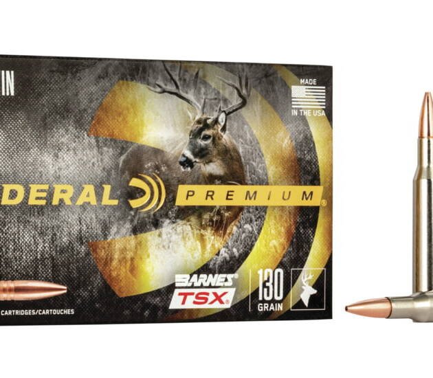 Federal Premium BARNES TSX .270 Winchester 130 grain Barnes Triple-Shock X Centerfire Rifle Ammunition 500 ROUNDS