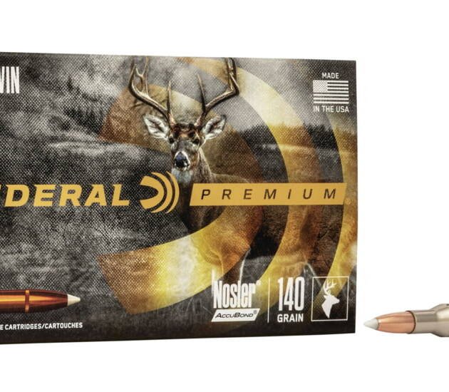 Federal Premium VITAL-SHOK .270 Winchester 140 grain Nosler AccuBond Centerfire Rifle Ammunition P270A1 Caliber: .270 Winchester, Number of Rounds: 500