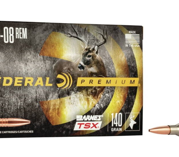 Federal Premium BARNES TSX 7mm-08 Remington 140 grain Barnes Triple-Shock X Centerfire Rifle Ammunition P708C Caliber: 7mm-08 Remington, Number of Rounds: 500