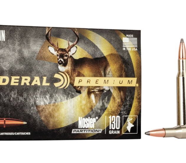 Federal Premium VITAL-SHOK .270 Winchester 130 grain Nosler Partition Centerfire Rifle Ammunition 500 ROUNDS