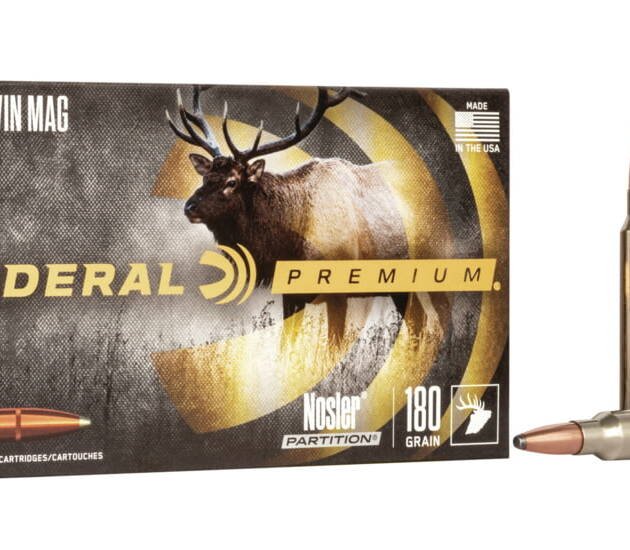 Federal Premium VITAL-SHOK .300 Winchester Magnum 180 grain Nosler Partition Centerfire Rifle Ammunition 500 ROUNDS