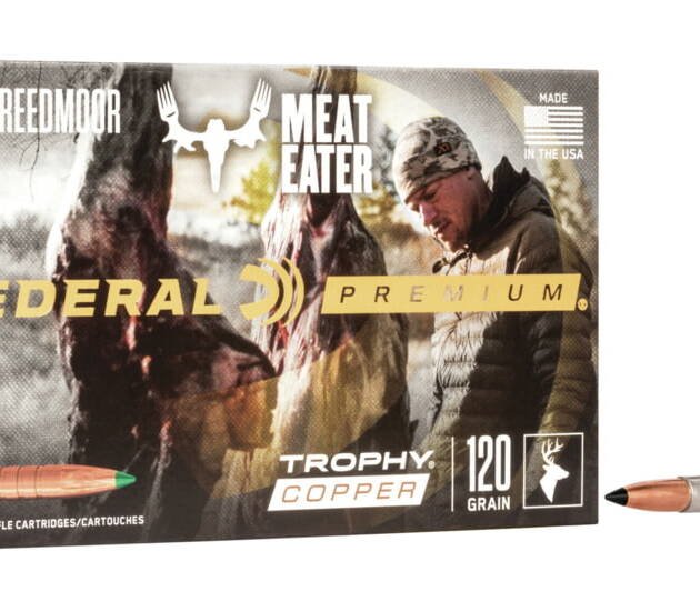 Federal Premium VITAL-SHOK 6.5 Creedmoor 120 grain Trophy Copper Centerfire Rifle Ammunition 500 ROUNDS