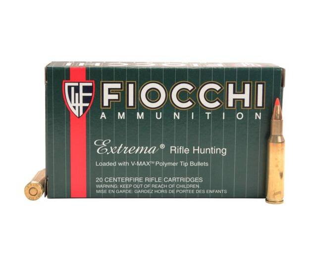 Fiocchi 222Rem 50gr Vmax /20 222HVA 500 rounds