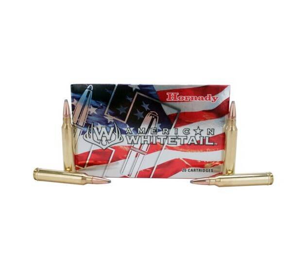Hornady American Whitetail .300 Winchester Magnum 150 Grain InterLock SP Centerfire Rifle Ammunition 500