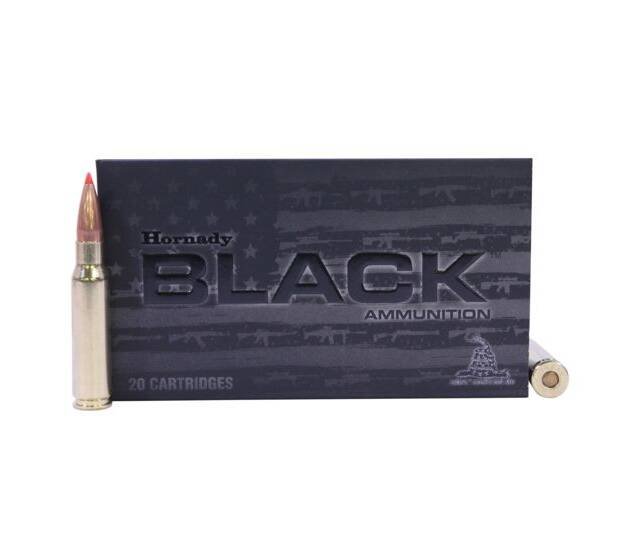 Hornady BLACK .308 Winchester 155 Grain A-MAX Centerfire Rifle Ammunition 80927 Caliber: .308 Winchester, Number of Rounds: 500