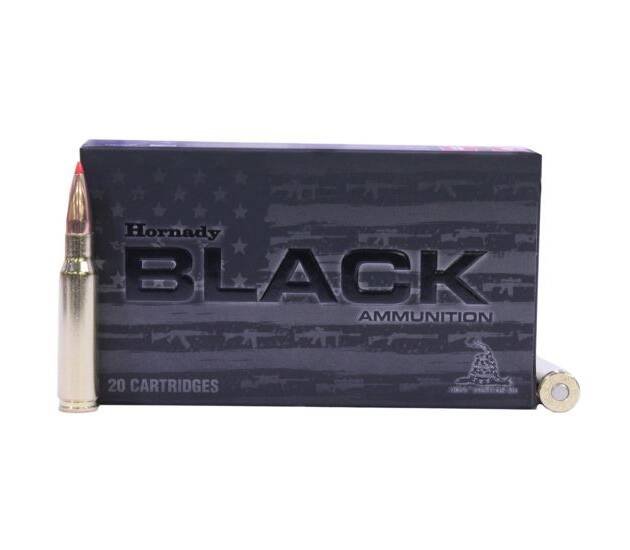 Hornady BLACK .308 Winchester 168 Grain A-MAX Centerfire Rifle Ammunition 80971 Caliber: .308 Winchester 500 RDS