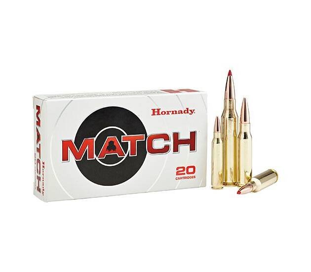 Hornady Match 6.5mm PRC 147 Grain Extremely Low Drag Match Centerfire Rifle Ammunition  500 RDS