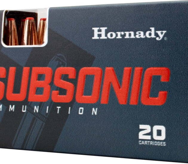 Hornady Subsonic .450 Bushmaster 395 Grain Subsonic 500 rounds