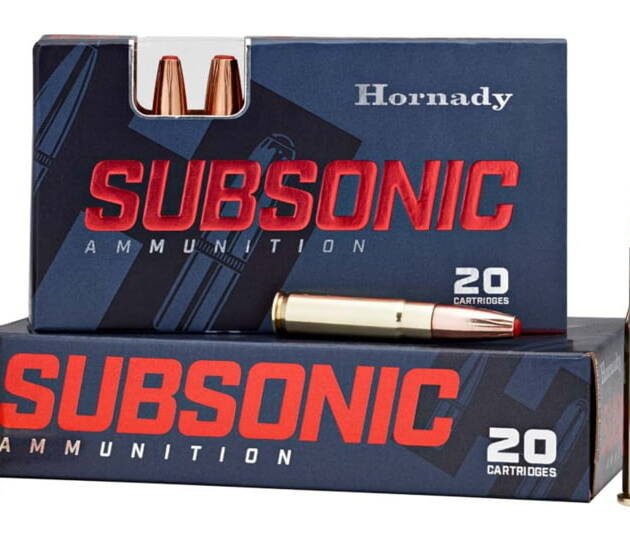 Hornady Subsonic .45-70 Government 410 Grain Subsonic eXpanding 500 rounds