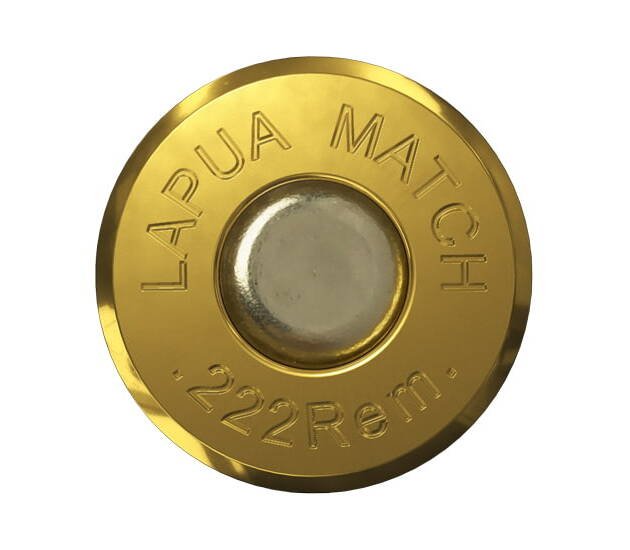 Lapua .222 Remington Unprimed Rifle Brass 1000 pieces