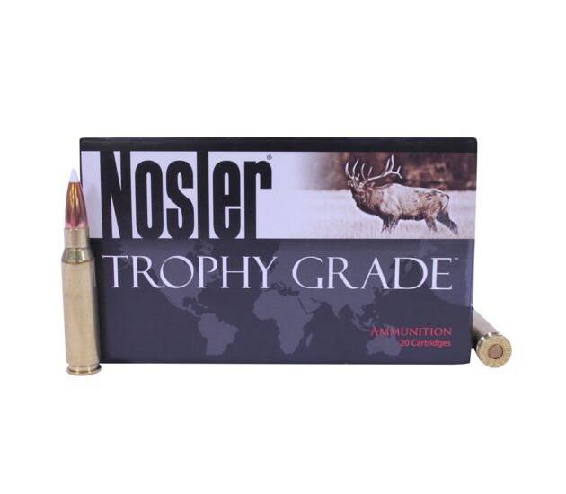 Nosler Trophy Grade .308 Winchester 165 Grain AccuBond Brass Cased Centerfire Rifle Ammunition 500 RDS