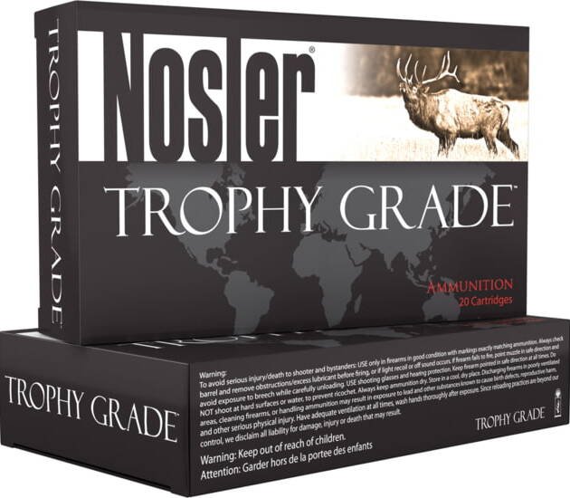 Nosler Trophy Grade .270 Winchester 130 Grain AccuBond Brass Cased Centerfire Rifle Ammunition 500 ROUNDS