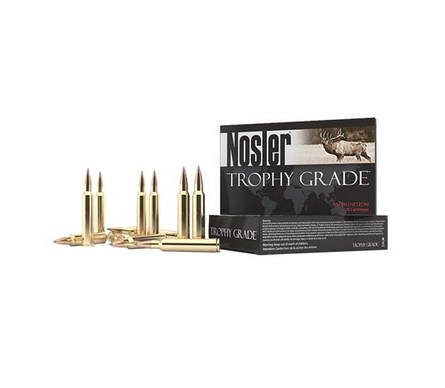 Nosler Trophy Grade .300 Winchester Magnum 190 Grain AccuBond Long Range Brass Cased Centerfire Rifle Ammunition 500 ROUNDS