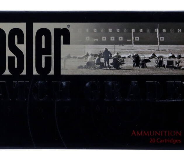 Nosler Match Grade .308 Winchester 175 grain Hollow Point Boat Tail (HPBT) Brass Centerfire Rifle Ammunition 500 RDS