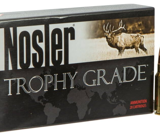 Nosler Trophy Grade 6.5mm Grendel 129 Grain AccuBond Brass Cased Centerfire Rifle Ammunition  500 RDS