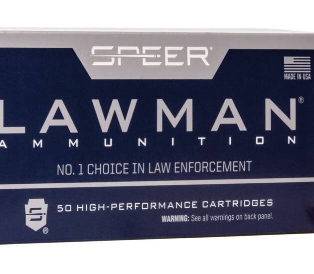 Speer Lawman Handgun CleanFire Training .357 SIG 125 grain Total Metal Jacket 500 rounds