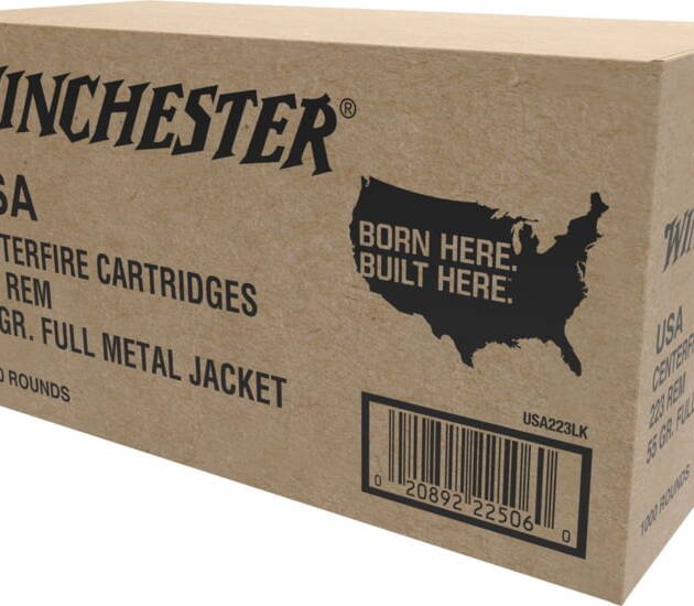Winchester Ammo USA223LK USA 223 Rem 55 Gr Full Metal Jacket (FMJ) 1000 Bx/ (Va USA223LKY W2231000 Caliber: .223 Remington, Number of Rounds: 1000, w/ Free S&H
