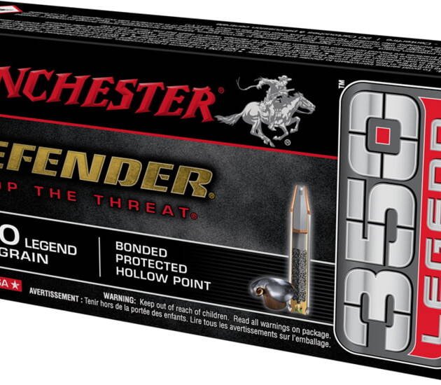 Winchester Defender .350 Legend 160 Grain Bonded PHP Rifle Ammunition 500 ROUNDS