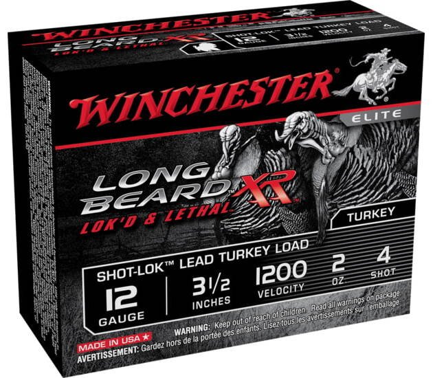 Winchester Long Beard XR 12 Gauge 2 oz 3 1/2 in Centerfire Shotgun Ammunition 500